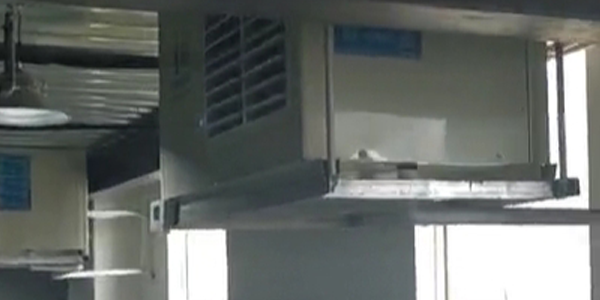 藥品倉儲倉庫整體控溫降溫應(yīng)用星科工業(yè)蒸發(fā)冷省電空調(diào)臥式射流機